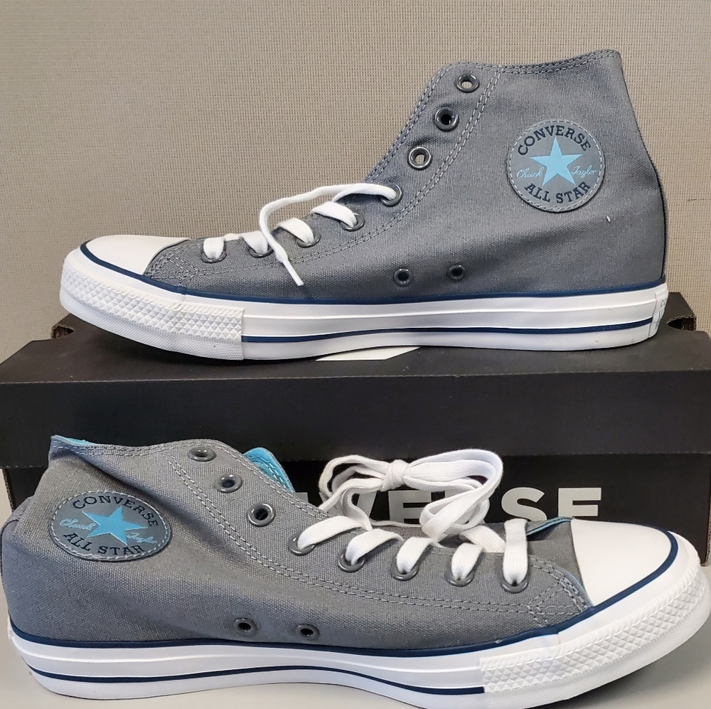 Converse Chuck Taylor high-top Grey and Teal